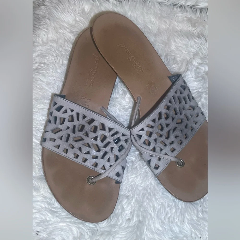 Paul Green munchen Gray Women's Sandals size 9